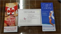 A-$5,000.00 GIFT CERTIFICATE FOR BODY SCULPTING
