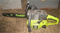Poulan Wood Shark Model 1950 gas chain saw with