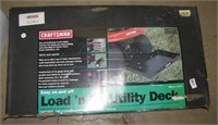 Craftsman Load and Go tractor utility deck.
