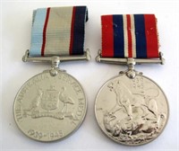 World War11 War Medal & Australian Service