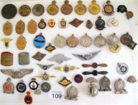 Fifty seven various Australian World War badges