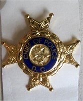 Washington DC Chief of Police breast badge