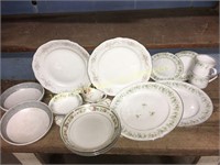 Occupied Japan tea cup & large lot of china