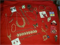 Necklaces, brooches, earrings, bracelets and more