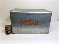 Glacière vintage Nesbitt's en inox