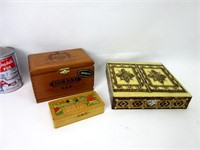 3 boîtes à cigares - Cigar boxes