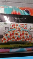 Serendipity 4 piece king comforter set