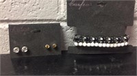 Two Earrings and Bracelets