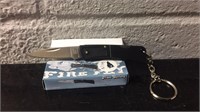 3" closed Keychain Pocket Knife