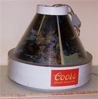 WORKING COORS ADVERTISING HANGING LIGHT SHADE