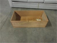 Wooden Box 34" x 16" x 10" high