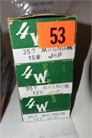 GROUP OF 150 ROUNDS 4W CAL. 357 MAG