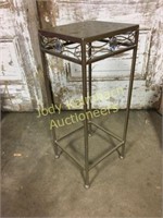 Retro style metal side table
