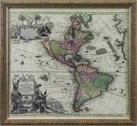 NORTH AND SOUTH AMERICA HISTORICAL MAP