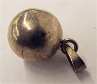 Sterling Silver Ball Pendant