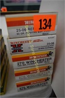 GROUP OF 100 ROUNDS WINCHESTER AMMO,