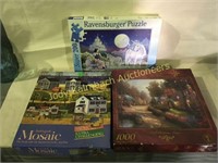 Ravensburger Thomas Kincade puzzles & more