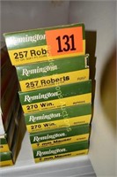 GROUP OF 120 ROUNDS REMINGTON AMMO 40 CAL 257