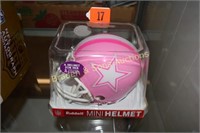 DALLAS COWBOY MINI HELMET SUPPORTING