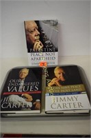 GROUP OF 3 HARD BACK BOOKS AUTOGRAPHED BY FORMER