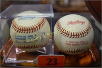 OFFICIAL 1994 WORLD SERIES BASEBALL AND