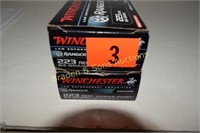 GROUP OF 40 ROUNDS WINCHESTER CAL. 223 REM