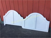 Very nice twin size headboard-footboard