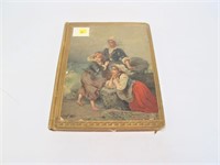 Victorian Scrap Book with Victorian trade cards