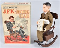 KAMAR JOHN F KENNEDY & ROCKING CHAIR w/BOX
