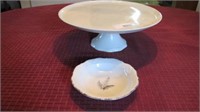 Cake holding platter with pedestal Winterling 59