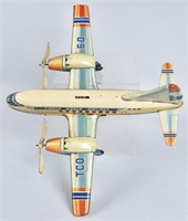 TIPP CO Tin Windup WORLD AIRLINE FLYING AIRPLANE