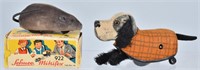 SCHUCO Windup DOG & MOUSE w/ BOX