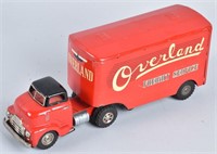 JAPAN Tin Friction OVERLAND FREIGHT SEMI TRUCK