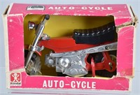 JAPAN Tin MINIBIKE AUTO-CYCLE w/BOX