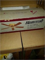 New in box Mastercraft By Olympia ceiling fan