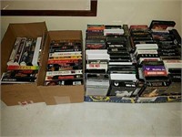 Large collection of vintage VHS movies almost 100