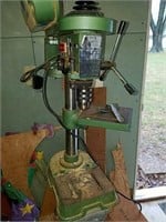 Drill press, 5 speed, about 24 inches tall and