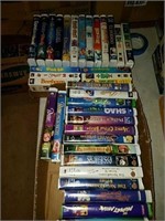 35 vintage VHS movies these are children's movies