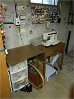 Kenmore vintage 12 Stitch sewing machine, fold