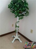 Collection of Home Decor including a plant stand