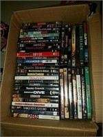 45 movies on DVDs various titles various genres