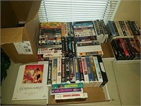90 vintage VHS movies including the Gone With the