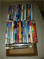 33 DVD children's movies assorted titles please