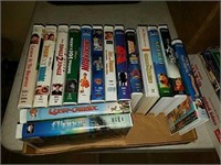 15 Walt Disney VHS movies in clamshell cases
