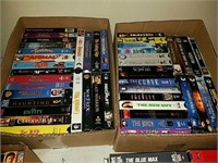 46 vintage VHS movies including titles like The