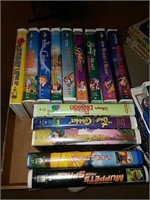 14 Walt Disney VHS clamshell movies including