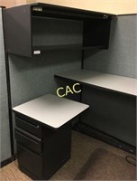Cube Unit w/Standing Desk,  78 x 100