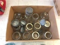 3 boxes of Ball jars
