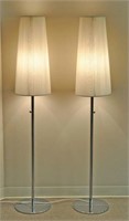 PAIR IKEA 356+ LUNTA FLOOR LAMPS