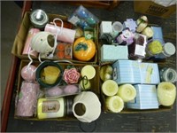 4 boxes candle items